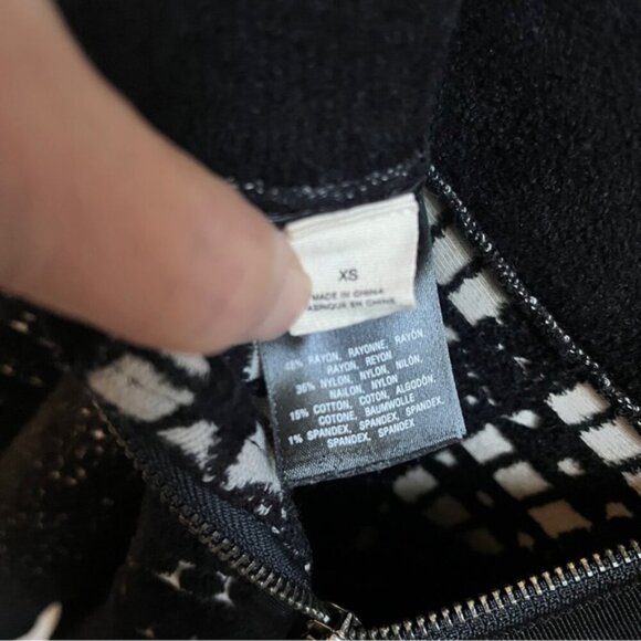 Moth Anthropologie Jacquard Knit Skater Skirt Sz XS - Picture 6 of 8